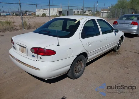 1995 Ford Contour Gl из США, поврежденный, VIN 3FALP6536SM137402